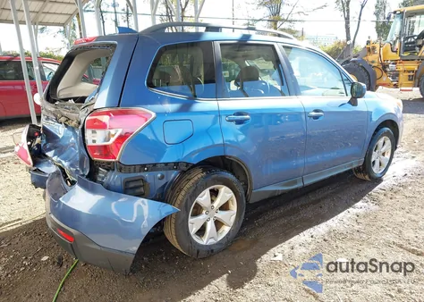 2016 Subaru Forester 2.5I Premium from USA, damaged, VIN JF2SJAFC5GH452651